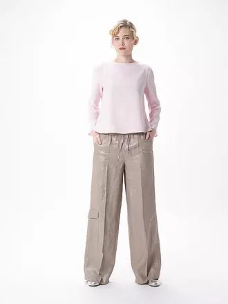 CAMBIO | Pantalon cargo en lin AMALIA CARGO |